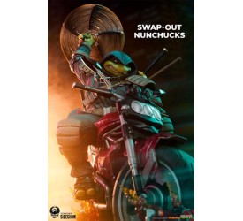 Teenage Mutant Ninja Turtles Statue 1/4 The Last Ronin On Bike 53 cm