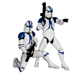 Star Wars ARTFX+ Statue 2-Pack Clone Trooper 501st Legion Limited Edition 18 cm