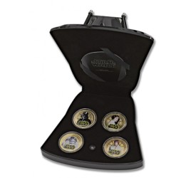 Star Wars Gold-Plated Coin Set in Darth Vader Helmet Box