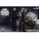 The Dark Knight Rises Movie Masterpiece Action Figures 1/6 John Blake and Jim Gordon with Bat-Signal 30 cm