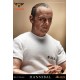The Silence of the Lambs Action Figure 1/6 Hannibal Lecter White Prison Uniform Version 30 cm