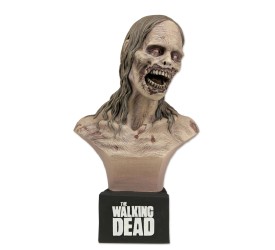 The Walking Dead Bust Bicycle Girl Zombie 17 cm