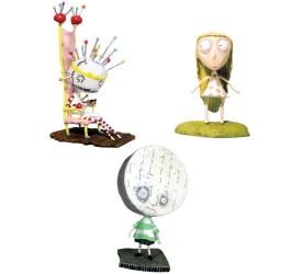 Tim Burton PVC Figure Set Pin Cushion Queen 10 cm