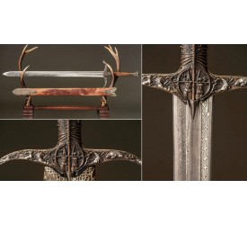 Game of Thrones: Heartsbane Damascus Sword 1:1 Scale Replica