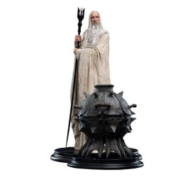 The Lord of the Rings Statue 1/6 Saruman and the Fire of Orthanc (Classic Series) Exclusive 33 cm