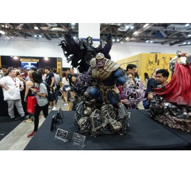 Thanos and Lady Death 1/4 Scale Exclusive Statue