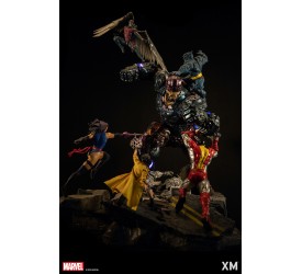 Marvel Epic Diorama Series the X-Men VS Sentinel 130 CM